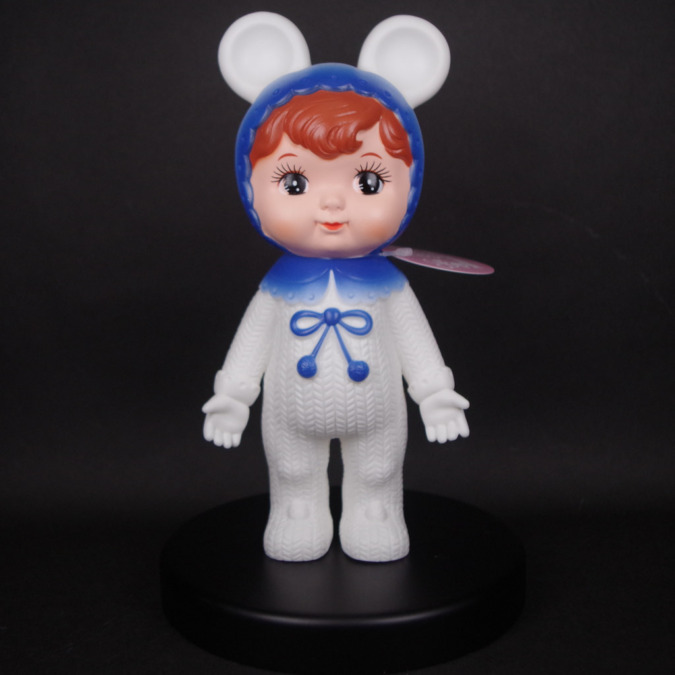 【児玉産業TOY KODAMA TOY】 チャーミーちゃん（WD.WB2） 白 ブルー