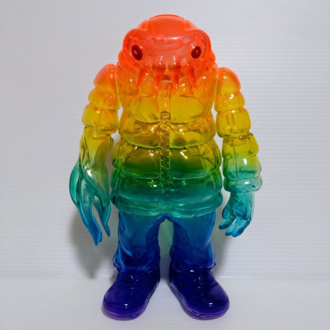 クトゥルフオイド　クリアレインボー　oneup toy24th 後藤彩色所塗装
