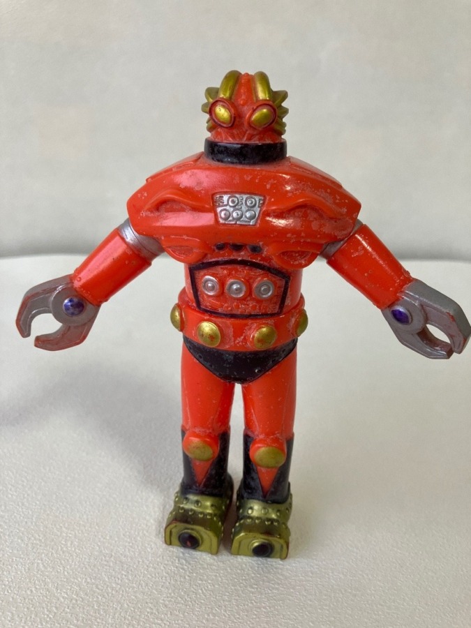 当時物 ブルマァク 冒険ロックバット ブレイザー ソフビ