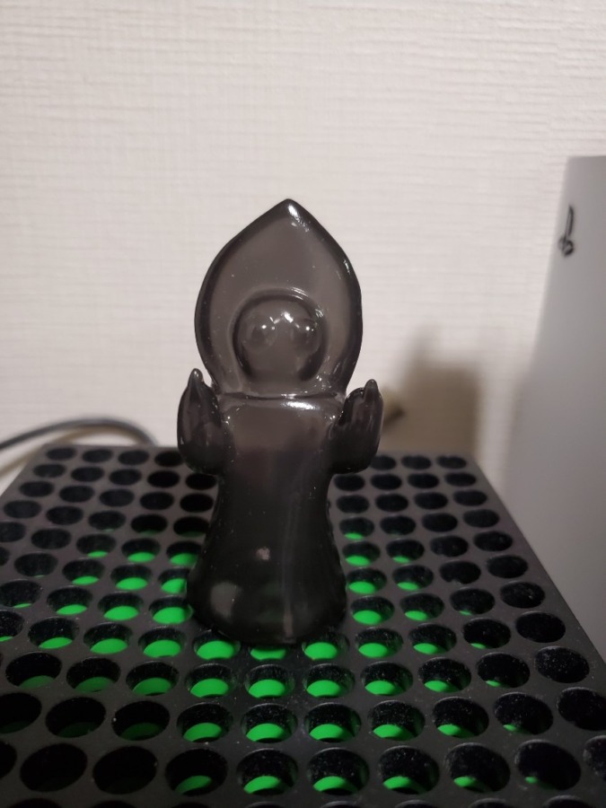 mixture toys3メートルの宇宙人 指人形 クリアブラック