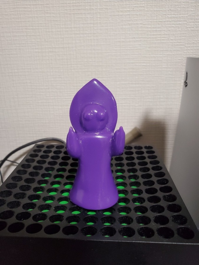 mixture toys3メートルの宇宙人 指人形 濃紫