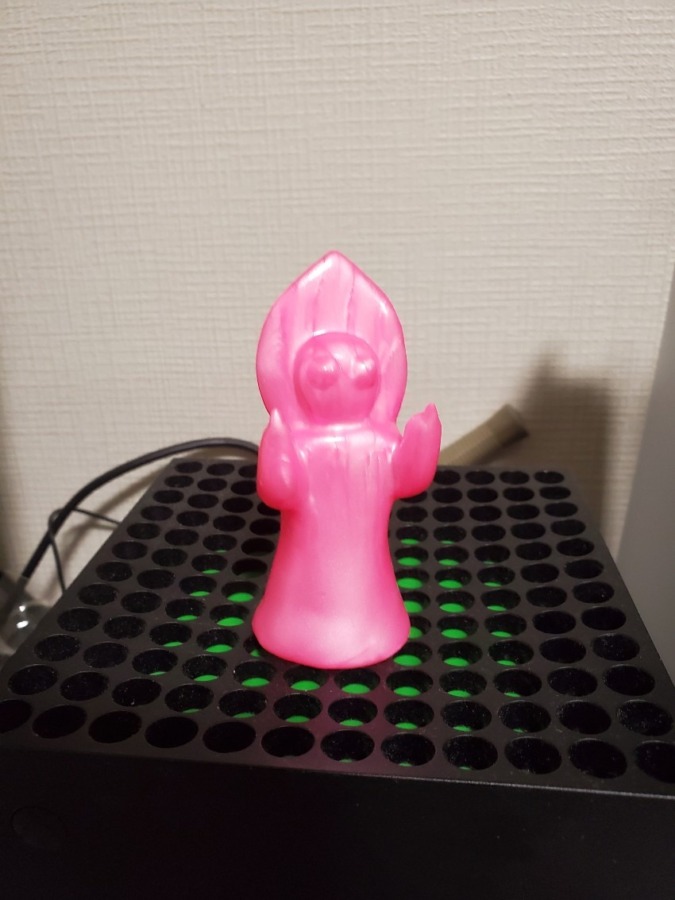 mixture toys3メートルの宇宙人 指人形 蛍光ピンク
