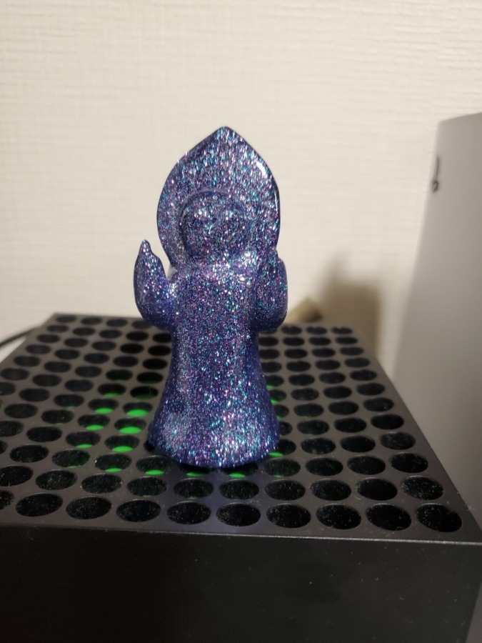 mixture toys3メートルの宇宙人 指人形 青ギガラメ