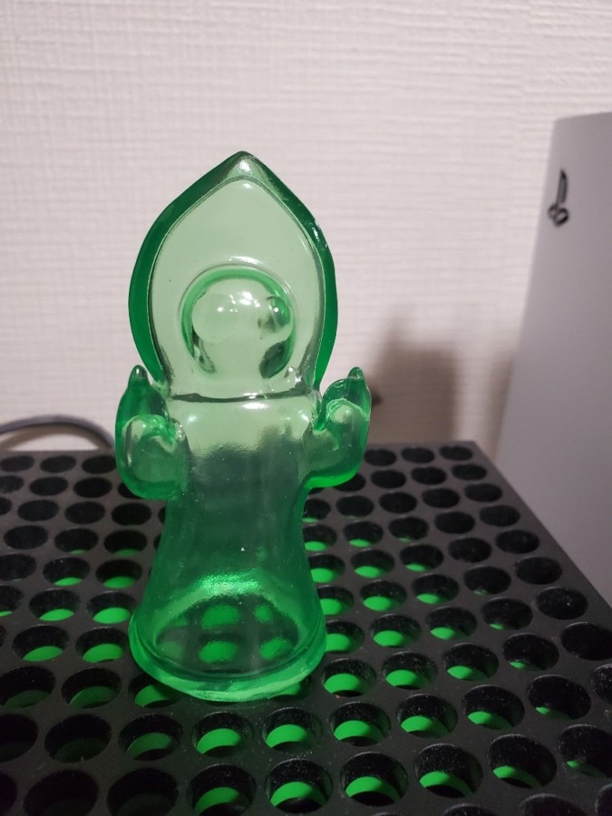 mixture toys3メートルの宇宙人 指人形 クリアライトグリーン