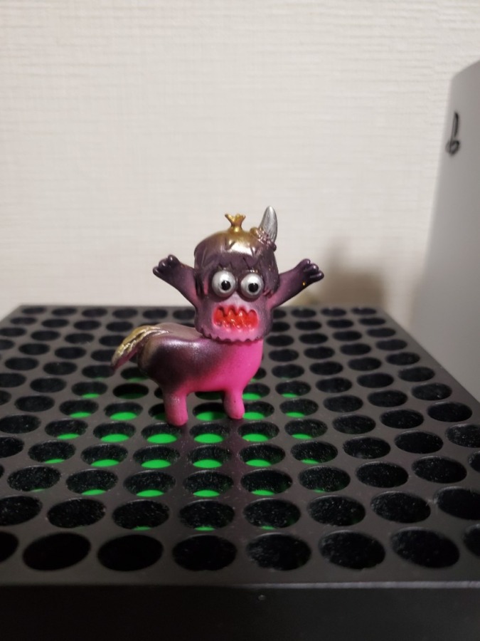 RAMPAGETOYSガチャ Ugly Unicorn Mini ヴァイオレットメタリック