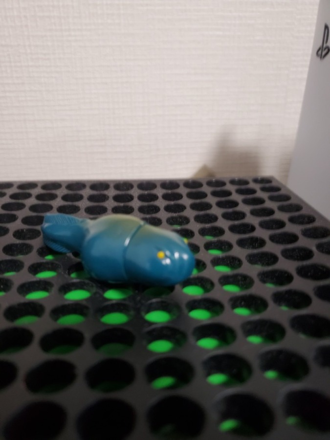 マルガチャ ヘドラ幼体緑