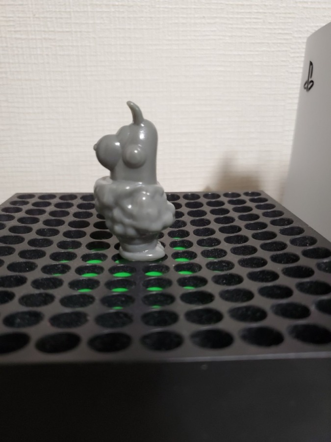 エンビーくん指人形 エビフライジャケット グレー