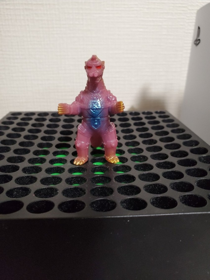 マルガチャ メカゴジラ ピンク