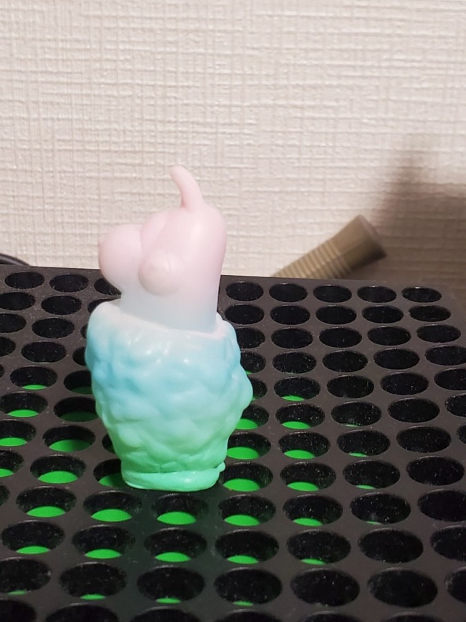 エンビーくん指人形エビフライ当たりパステルレインボーカラー