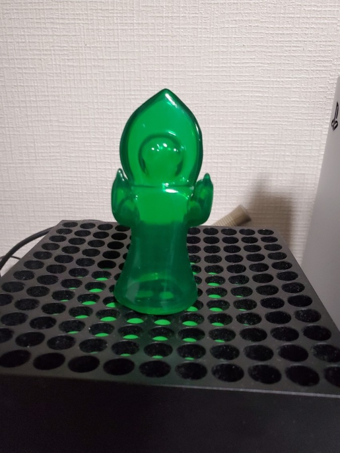 mixture toys3メートルの宇宙人 指人形 クリアグリーン