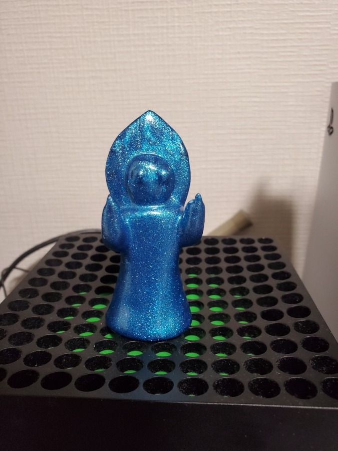 mixture toys3メートルの宇宙人 指人形 水色ギガラメ