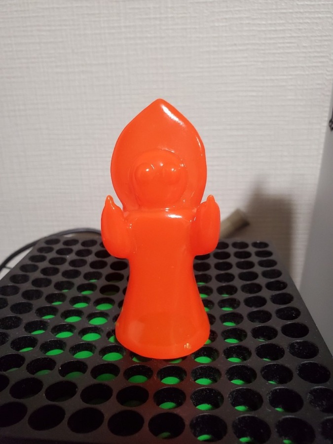 mixture toys3メートルの宇宙人 指人形 オレンジ
