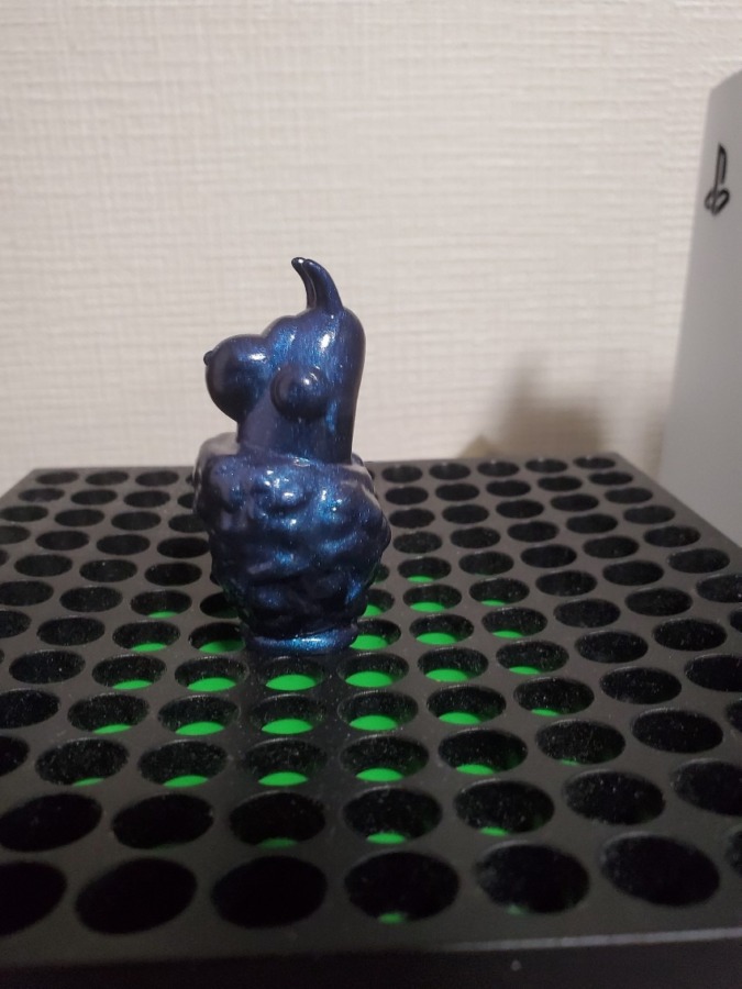 エンビーくん指人形 エビフライ 紺パール