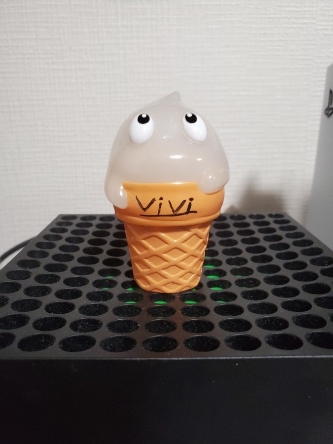 エンビー アイスくん 乳白色 viviさんサイン入り