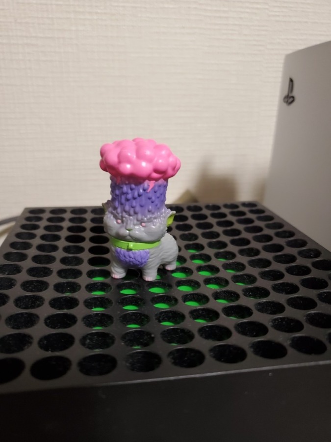 Vag どしゃぶり猫 ピンク紫