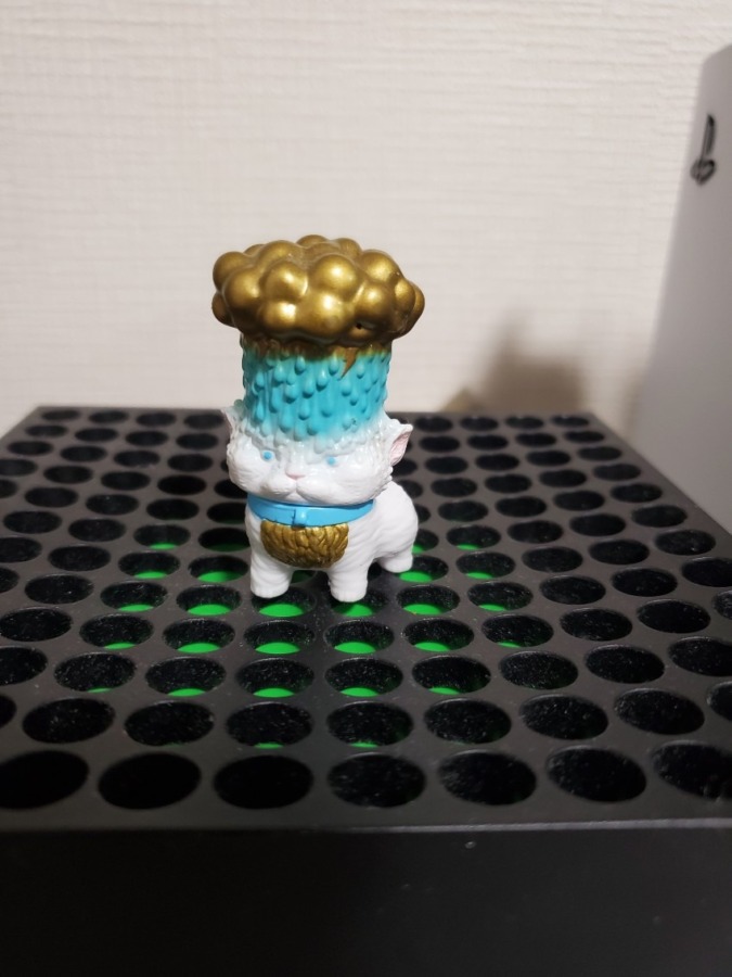 Vag どしゃぶり猫 金青