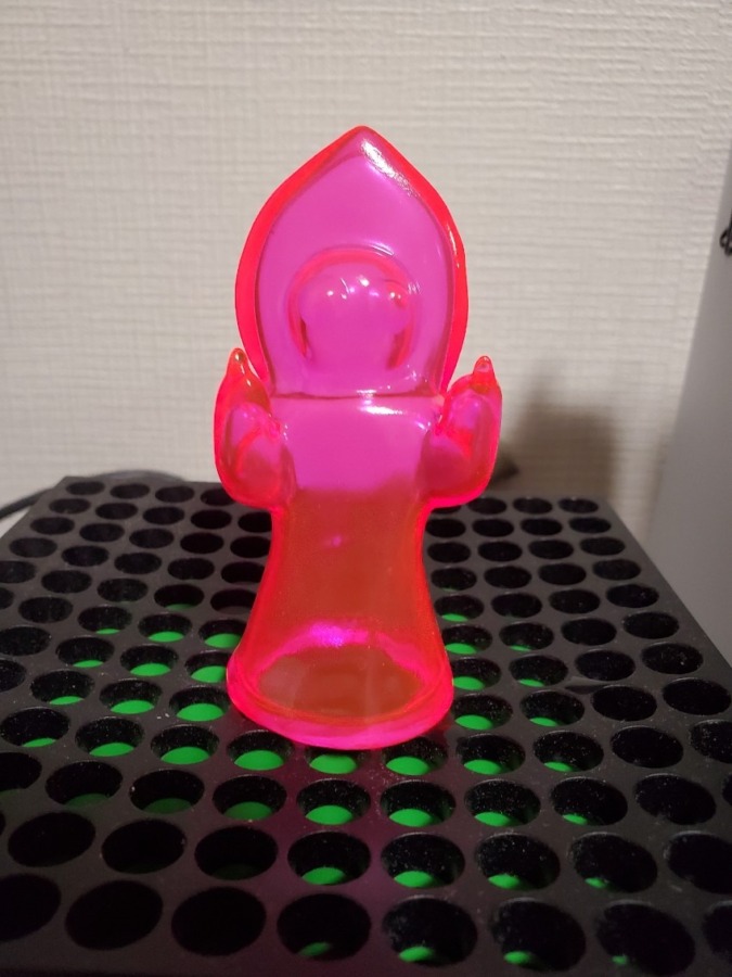 mixture toys3メートルの宇宙人 指人形 蛍光ピンククリア