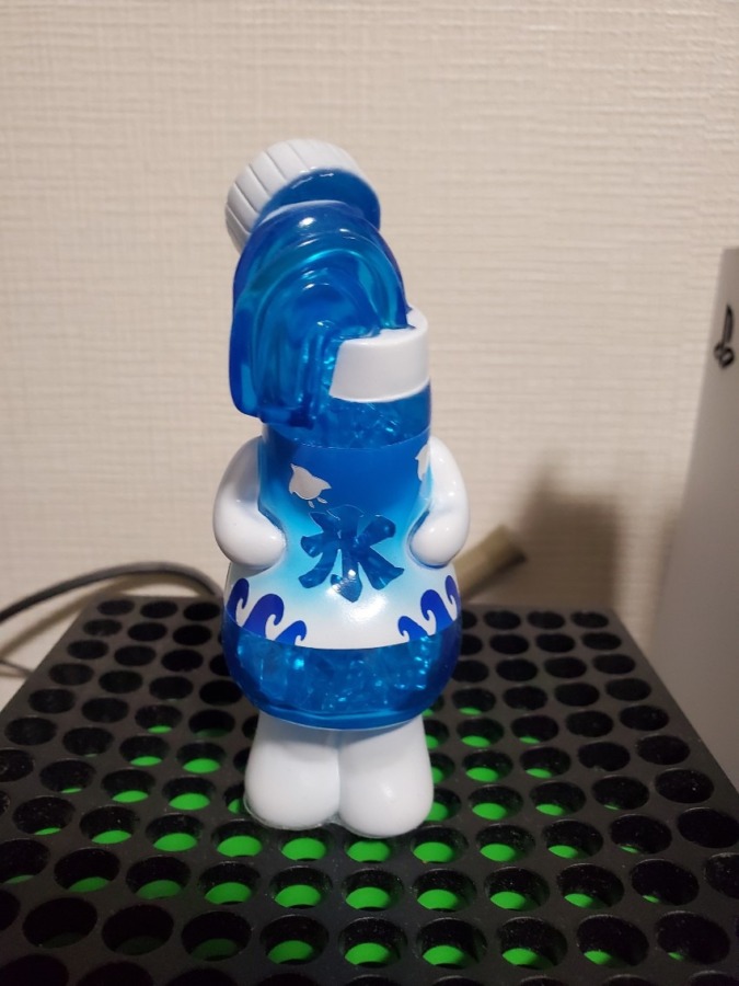 いまじなりある堂 調味妖精ラー かき氷カラーブルーハワイ