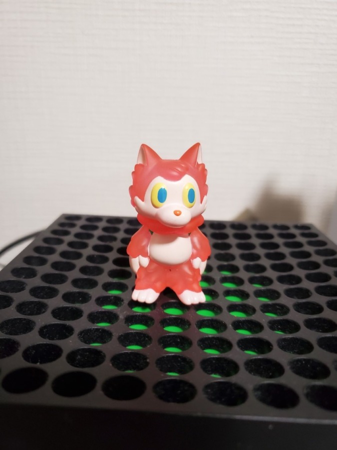 Vag おおかみくん クリアレッド