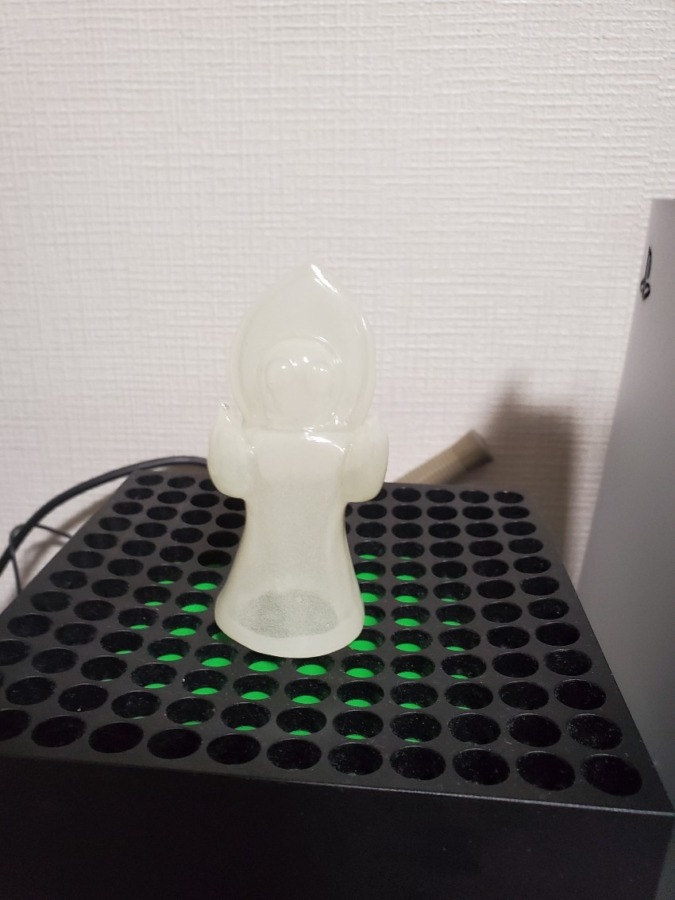mixture toys3メートルの宇宙人 指人形 乳白クリア