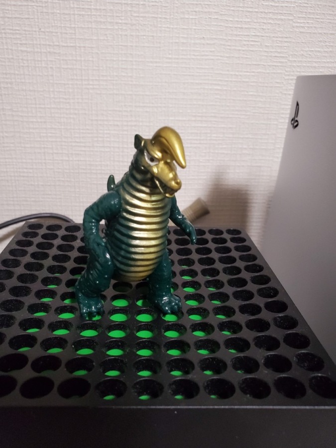 食玩ミニソフビ ブラックキング