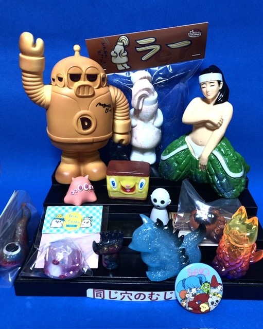 ソフビQvol.5福岡 ソフビ指人形他