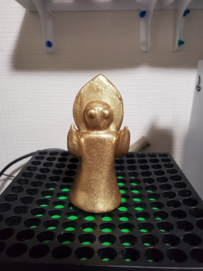 mixture toys3メートルの宇宙人 指人形 シャンパンゴールド