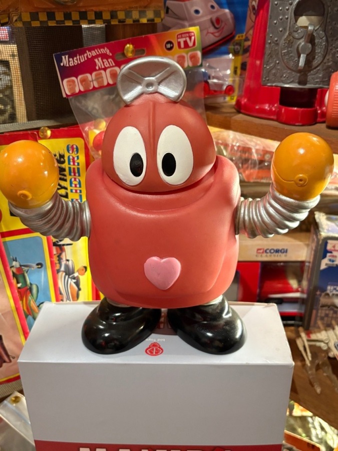 ロボコン(パチモン)おっきいソフビ貯金箱