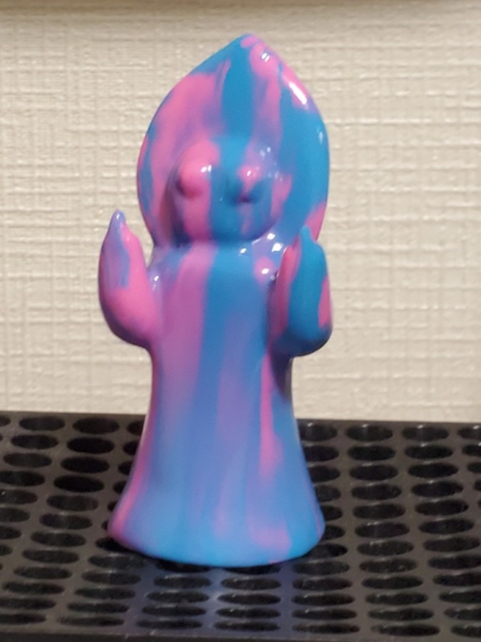 mixture toys3メートルの宇宙人 指人形 ピンク青マーブル2