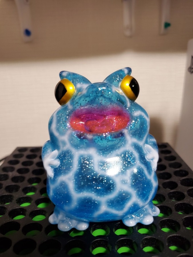 カエルーマ 水中迷彩 ゴールデンアイ