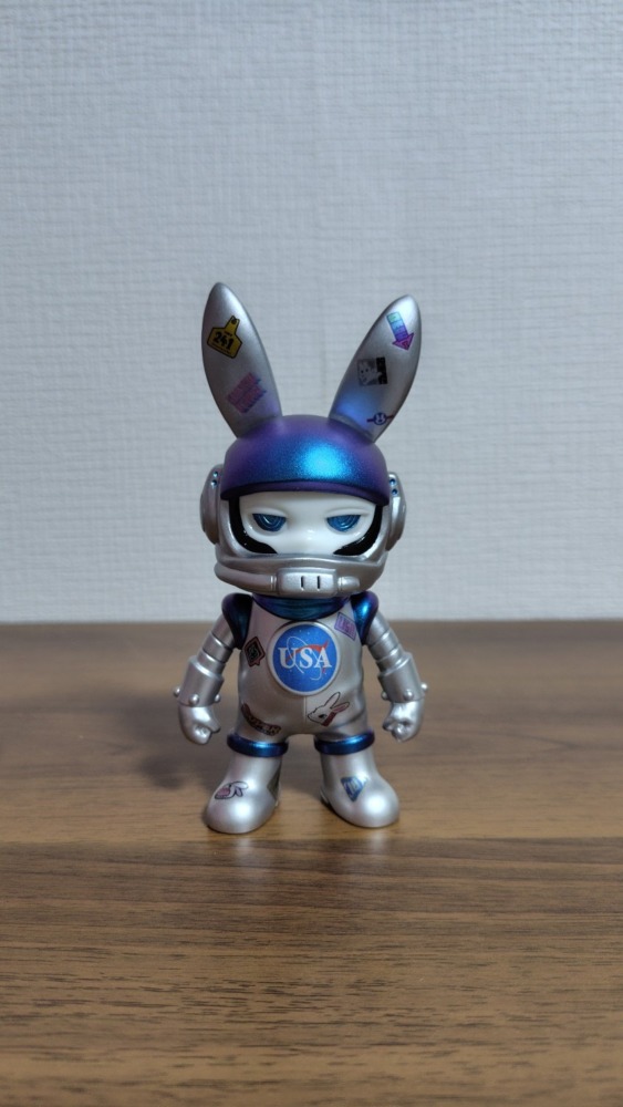 宇宙うさぎ デカール柄