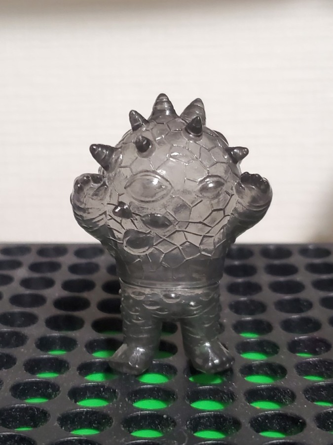 MAXTOY アイゾンミニソフビガチャ クリアブラック