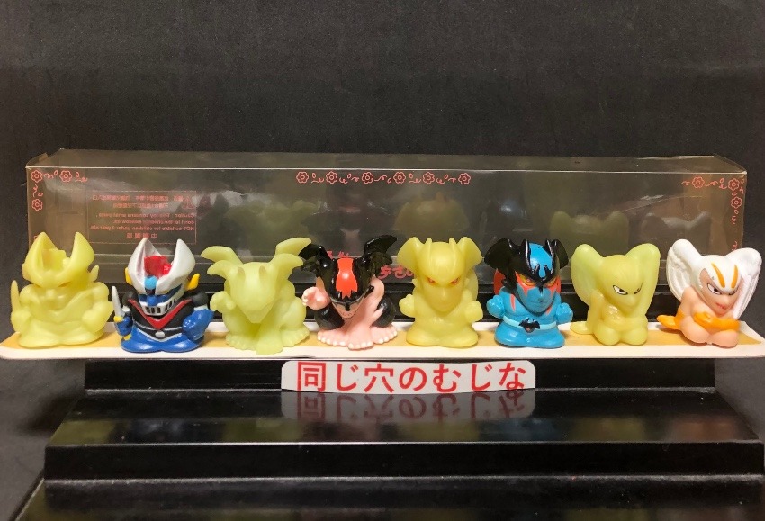 デビルマン・マジンガーＺ　パチ指人形セット