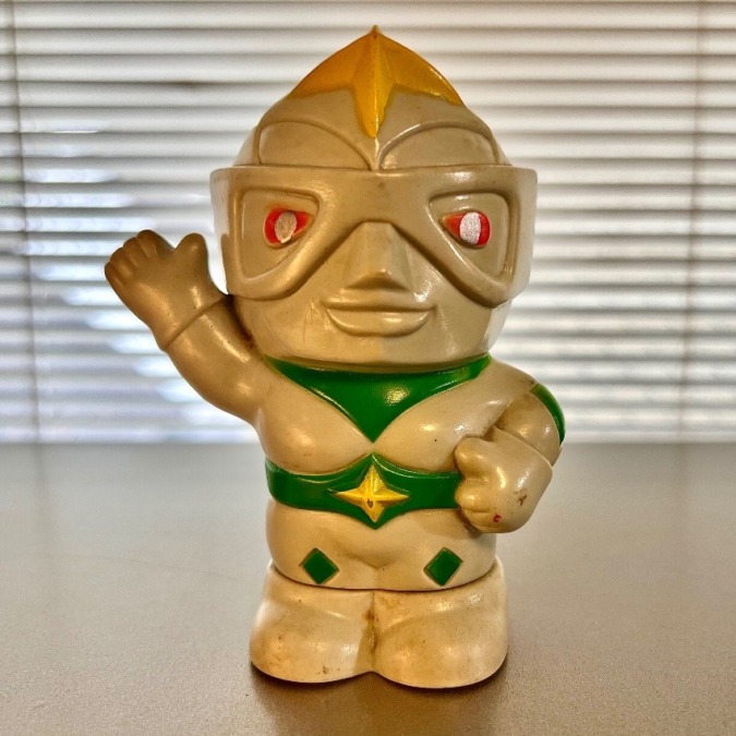 富士銀行／ミラーマン貯金箱