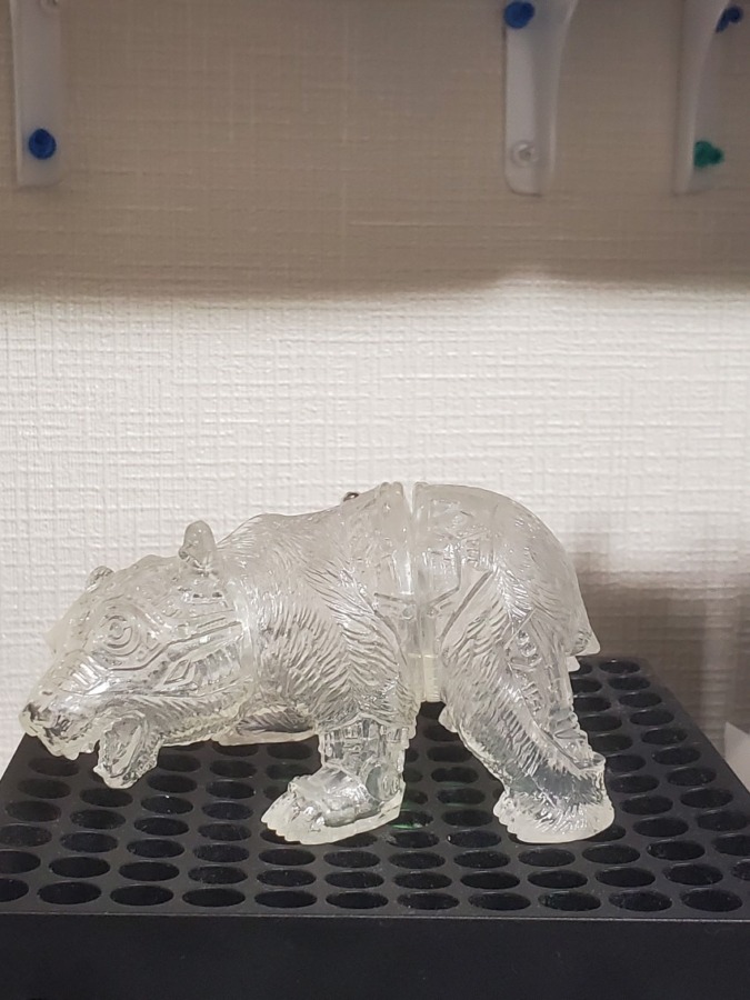 ピコピコ×oneuptoy クマボーグクリア素体