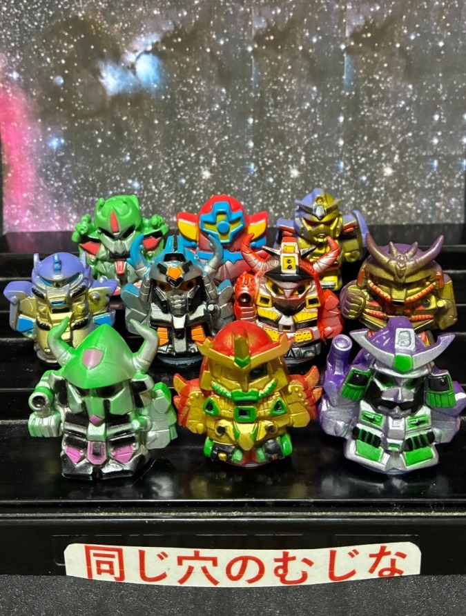 武者ガンダム　無版権　10種
