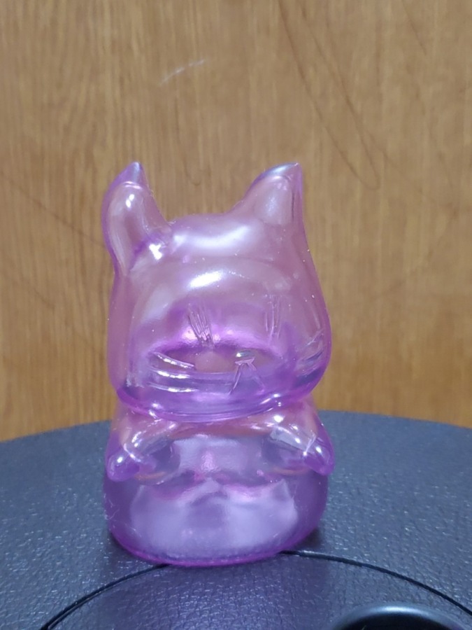 ノラズヤ ニャオバケ クリアパープル素体