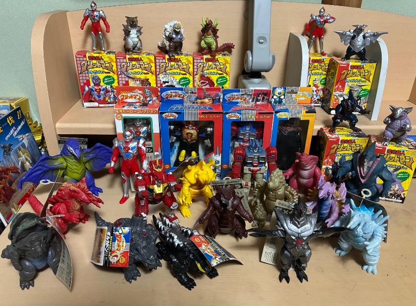 電光超人グリッドマン ソフビ各種
